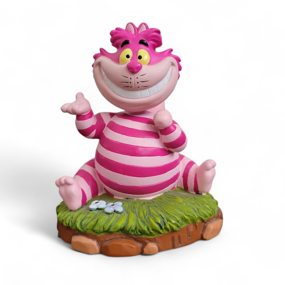 Cheshire Cat Figure - Alice in Wonderland Bobblehead - Disney Parks